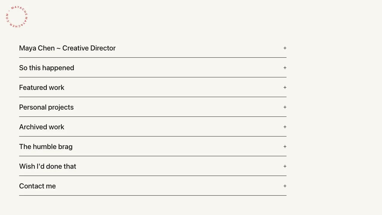 Screenshot of Folio - Minimal Designer Portfolio